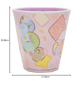 すみっコぐらし メラミンカップ2個セット Amazon｜ティーズファクトリー(T'S Factory) メラミンカップ